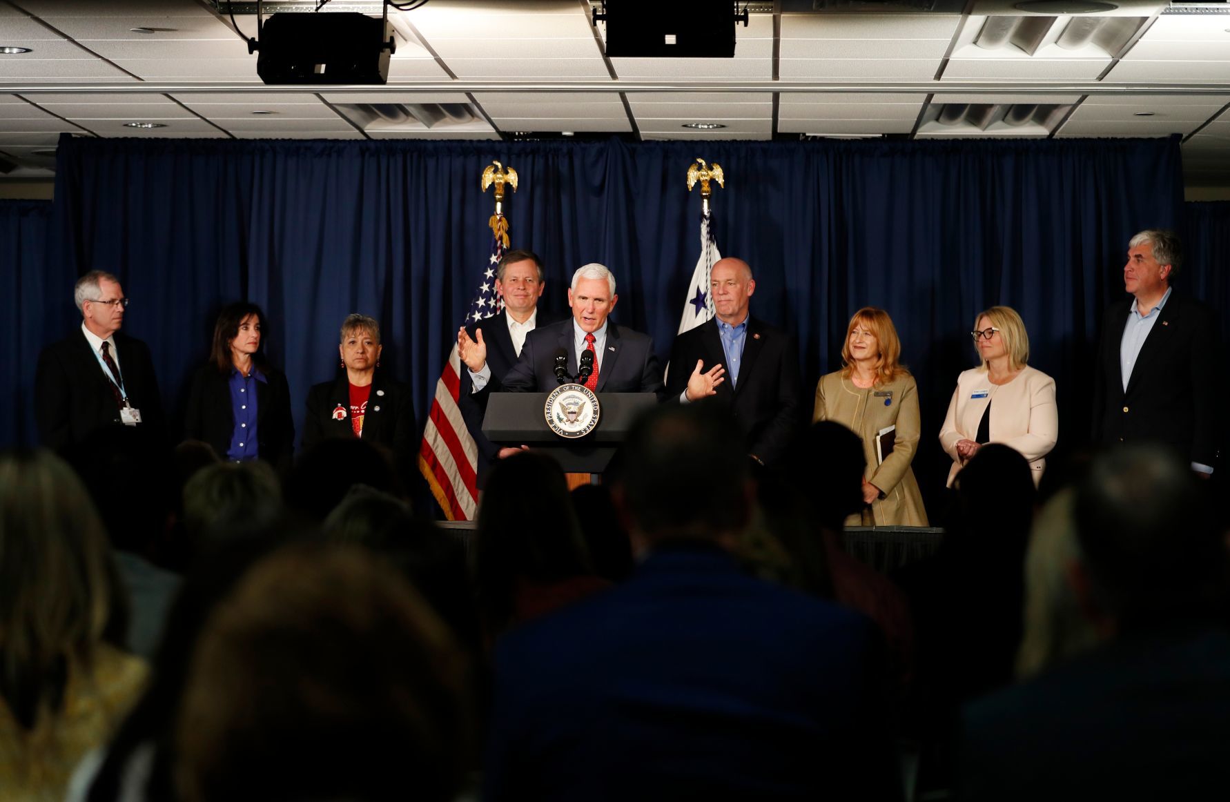 Vice President Mike Pence at RiverStone Health